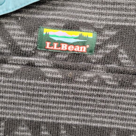 LL Bean Women’s XL Fleece Pullover Aztec Southwest Print Sweater - Picture 6 of 6